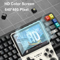GameinjaANS13 Retro Handheld Console 3.5" IPS Linux-based retro gaming OS 64GB | iGameConsole 2026 Budget-Friendly | Supports GBA SNES PS1 1000+ Preloaded Games Plug and Play | Back to School Gift for Kids Adults Dad