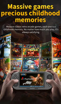 iGameConsole SF3000 Retro Handheld Console Linux-based retro gaming OS 64GB | iGameConsole 2026 Mid-Range | Supports GBA SNES PS1 1000+ Preloaded Games Plug and Play | Back to School Gift for Kids Adults Dad