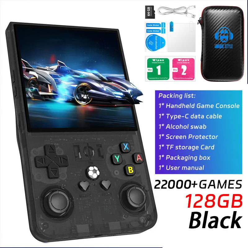 iGameConsole Open Retro Handheld Console 4.0" IPS Linux-based retro gaming OS 64GB | iGameConsole 2026 Mid-Range | Supports GBA SNES PS1 1000+ Preloaded Games Plug and Play | Back to School Gift for Kids Adults Dad