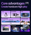 iGameConsole RG50XX Retro Handheld Console 5" IPS Linux-based retro gaming OS 64GB | iGameConsole 2026 Premium | Supports GBA SNES PS1 N64 PSP 1000+ Preloaded Games Plug and Play | Back to School Gift for Kids Adults Dad | WiFi Enabled