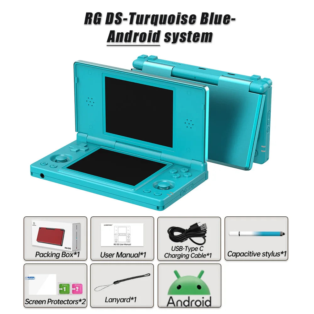 Anbernic Retro Handheld Console 4" IPS Linux-based retro gaming OS 64GB | iGameConsole 2026 Flagship | Supports GBA SNES PS1 8000+ Preloaded Games Plug and Play | Back to School Gift for Kids Adults Dad | Nostalgic Classic Gaming Childhood Memories