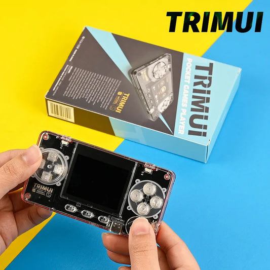 TRIMUI Retro Handheld Console 2.0" IPS Linux-based retro gaming OS 64GB | iGameConsole 2026 Mid-Range | Supports GBA SNES PS1 1000+ Preloaded Games Plug and Play | Back to School Gift for Kids Adults Dad