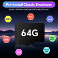 R36S Retro Handheld Console 3.5" IPS Linux-based retro gaming OS (ArkOS community firmware) 64GB | iGameConsole 2026 Budget-Friendly | Supports GBA SNES PS1 PSP GBC 18000+ Preloaded Games Plug and Play | Back to School Gift for Kids Adults Dad