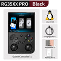 RG35XX+ Retro Handheld Console 3.5" IPS Linux-based retro gaming OS (muOS community firmware) 64GB | iGameConsole 2026 Premium | Supports GBA SNES PS1 1000+ Preloaded Games Plug and Play | Back to School Gift for Kids Adults Dad