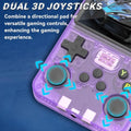 R36S Retro Handheld Console 3.5" IPS Linux-based retro gaming OS (ArkOS community firmware) 64GB | iGameConsole 2026 Budget-Friendly | Supports GBA SNES PS1 20000+ Preloaded Games Plug and Play | Back to School Gift for Kids Adults Dad