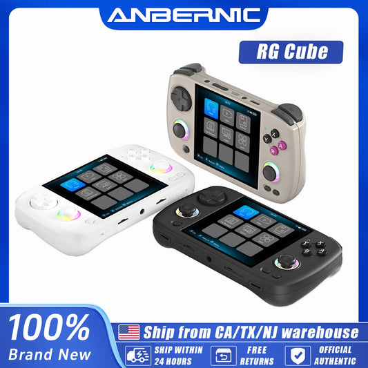 Anbernic Retro Handheld Console 3.95" IPS Linux-based retro gaming OS 64GB | iGameConsole 2026 Premium | Supports GBA SNES PS1 1000+ Preloaded Games Plug and Play | Back to School Gift for Kids Adults Dad | WiFi Enabled | Online Multiplayer