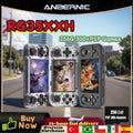RG35XX+ Retro Handheld Console 3.5" IPS Linux-based retro gaming OS (muOS community firmware) 64GB | iGameConsole 2026 Premium | Supports GBA SNES PS1 PSP NDS MAME 11000+ Preloaded Games Plug and Play | Back to School Gift for Kids Adults Dad