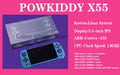 X55 Retro Handheld Console Linux-based retro gaming OS 64GB | iGameConsole 2026 Premium | Supports GBA SNES PS1 PSP 80000+ Preloaded Games Plug and Play | Back to School Gift for Kids Adults Dad | 64GB Extended Library Edition