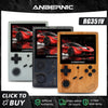 ANBERNIC RG351V Retro Handheld Console | 3.5-inch IPS Linux-based | Black, Grey or Wooden | Machine Only or With 64G | Birthday Gift