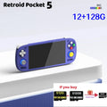 RP5 Retro Handheld Console 5.5" IPS Android retro handheld 64GB | iGameConsole 2026 Flagship | Supports GBA SNES NES PS1 N64 PSP 45000+ Preloaded Games Plug and Play | Back to School Gift for Retro Gamers Collectors Enthusiasts | WiFi Enabled