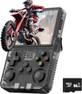 R36S Retro Handheld Console 3.5" IPS Linux-based retro gaming OS (ArkOS community firmware) 64GB | iGameConsole 2026 Budget-Friendly | Supports GBA SNES PS1 20000+ Preloaded Games Plug and Play | Back to School Gift for Kids Adults Dad