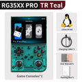 RG35XX+ Retro Handheld Console 3.5" IPS Linux-based retro gaming OS (muOS community firmware) 64GB | iGameConsole 2026 Premium | Supports GBA SNES PS1 1000+ Preloaded Games Plug and Play | Back to School Gift for Kids Adults Dad