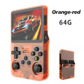 R36S Retro Handheld Console 3.5" IPS Linux-based retro gaming OS (ArkOS community firmware) 64GB | iGameConsole 2026 Budget-Friendly | Supports GBA SNES PS1 20000+ Preloaded Games Plug and Play | Back to School Gift for Kids Adults Dad