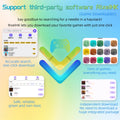 Anbernic Retro Handheld Console 3.95" IPS Linux-based retro gaming OS 64GB | iGameConsole 2026 Premium | Supports GBA SNES PS1 N64 PSP NDS 5000+ Preloaded Games Plug and Play | Back to School Gift for Kids Adults Dad | WiFi Enabled | Online Multiplayer