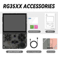 RG35XX+ Retro Handheld Console 3.5" IPS Linux-based retro gaming OS (muOS community firmware) 64GB | iGameConsole 2026 Premium | Supports GBA SNES PS1 5000+ Preloaded Games Plug and Play | Back to School Gift for Kids Adults Dad