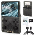 FLLBW Retro Handheld Console 3.5" IPS Linux-based retro gaming OS 256GB | iGameConsole 2026 Budget-Friendly | Supports GBA SNES PS1 N64 PSP NDS 35000+ Preloaded Games Plug and Play | Back to School Gift for Kids Adults Dad | 256GB Extended Library Edition