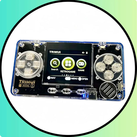 TRIMUI Retro Handheld Console 2.0" IPS Linux-based retro gaming OS 64GB | iGameConsole 2026 Mid-Range | Supports GBA SNES PS1 1000+ Preloaded Games Plug and Play | Back to School Gift for Kids Adults Dad