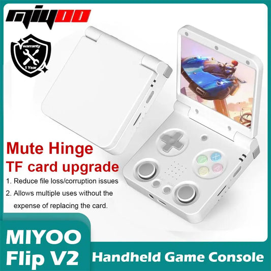 MIYOO Retro Handheld Console 2.8" IPS Linux-based retro gaming OS 64GB | iGameConsole 2026 Premium | Supports GBA SNES PS1 1000+ Preloaded Games Plug and Play | Back to School Gift for Retro Gamers Adults Collectors