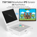 MiyooMini+ Retro Handheld Console 2.8" IPS Linux-based retro gaming OS (OnionOS community firmware) 64GB | iGameConsole 2026 Mid-Range | Supports GBA SNES PS1 1000+ Preloaded Games Plug and Play | Back to School Gift for Retro Gamers Adults Collectors