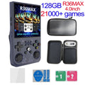 R36MAX Retro Handheld Console 3.5" IPS Linux-based retro gaming OS (ArkOS community firmware) 64GB+ | iGameConsole 2026 Mid-Range | Supports GBA SNES PS1 N64 PSP Preloaded Games Plug and Play | Back to School Gift for Retro Gamers Adults Collectors