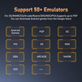 iGameConsole KINHANK Retro Handheld Console 5.5" IPS Linux-based retro gaming OS 64GB | iGameConsole 2026 Flagship | Supports GBA SNES PS1 N64 PSP MAME 27000+ Preloaded Games Plug and Play | Back to School Gift for Kids Adults Dad | WiFi Enabled