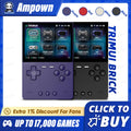 TrimUIBrick Retro Handheld Console 3.2" IPS Linux-based retro gaming OS (CrossMix community firmware) 64GB | iGameConsole 2026 Premium | Supports GBA SNES PS1 17000+ Preloaded Games Plug and Play | Back to School Gift for Kids Adults Dad