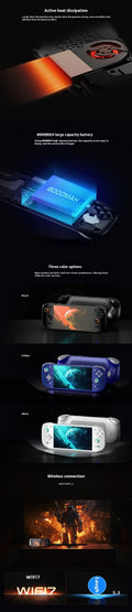 iGameConsole AYN Retro Handheld Console 7" IPS Linux-based retro gaming OS 64GB | iGameConsole 2026 Flagship | Supports GBA SNES PS1 PSP 35000+ Preloaded Games Plug and Play | Back to School Gift for Kids Adults Dad