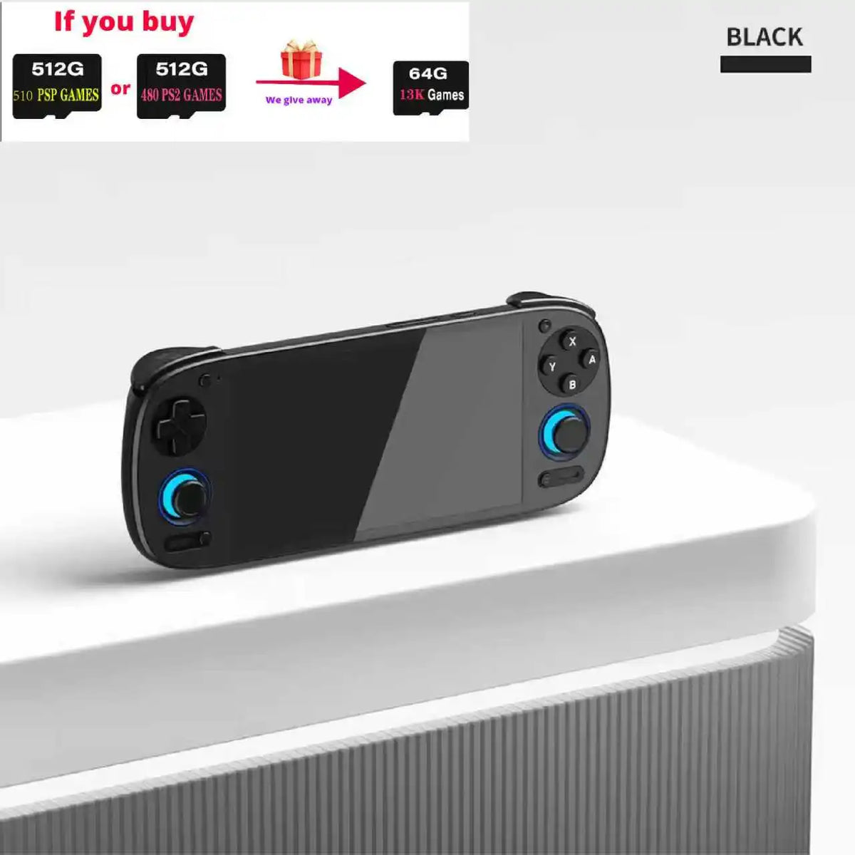 RP5 Retro Handheld Console 5.5" IPS Android retro handheld 64GB | iGameConsole 2026 Flagship | Supports GBA SNES NES PS1 N64 PSP 70000+ Preloaded Games Plug and Play | Back to School Gift for Retro Gamers Collectors Enthusiasts