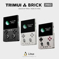TrimUIBrick Retro Handheld Console 3.95" IPS Linux-based retro gaming OS (CrossMix community firmware) 64GB | iGameConsole 2026 Flagship | Supports GBA SNES PS1 13000+ Preloaded Games Plug and Play | Back to School Gift for Kids Adults Dad