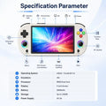 M22Pro Retro Handheld Console 5" IPS Linux-based retro gaming OS 64GB | iGameConsole 2026 Premium | Supports GBA SNES PS1 1000+ Preloaded Games Plug and Play | Back to School Gift for Kids Adults Dad | GBA SNES PS1 PSP NDS Plug and Play Ready Out of Box
