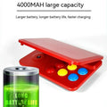 Powkiddy Retro Handheld Console 10" IPS Linux-based retro gaming OS 64GB | iGameConsole 2026 Flagship | Supports GBA SNES PS1 GBC 5000+ Preloaded Games Plug and Play | Back to School Gift for Kids Adults Dad | Nostalgic Classic Gaming Childhood Memories