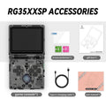 RG35XX+ Retro Handheld Console 3.5" IPS Linux-based retro gaming OS (muOS community firmware) 64GB | iGameConsole 2026 Premium | Supports GBA SNES PS1 1000+ Preloaded Games Plug and Play | Back to School Gift for Kids Adults Dad