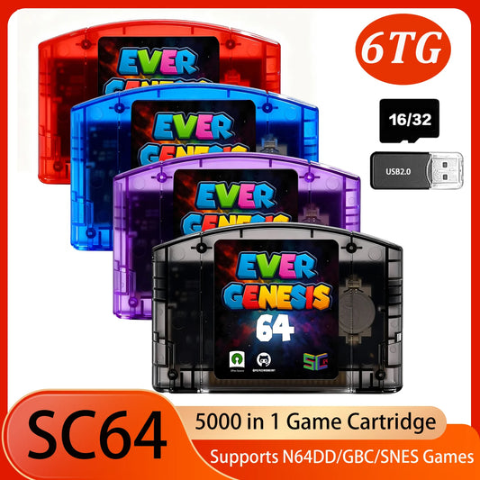 iGameConsole iGameConsole SC64 MicroSD Card 2026 | Compatible iGameConsole SC64 Retro Handheld Console Accessory | High-Speed Class 10 MicroSD Plug and Play Ready | Protect Your Gaming Investment Premium Quality