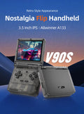 Powkiddy Retro Handheld Console 3.5" IPS Linux-based retro gaming OS 64GB+ | iGameConsole 2026 Mid-Range | Supports GBA SNES PS1 N64 PSP GBC 90000+ Preloaded Games Plug and Play | Back to School Gift for Kids Adults Dad