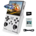 FLLBW Retro Handheld Console 3.5" IPS Linux-based retro gaming OS 256GB | iGameConsole 2026 Budget-Friendly | Supports GBA SNES PS1 N64 PSP NDS 35000+ Preloaded Games Plug and Play | Back to School Gift for Kids Adults Dad | 256GB Extended Library Edition