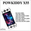 X55 Retro Handheld Console Linux-based retro gaming OS 64GB | iGameConsole 2026 Premium | Supports GBA SNES PS1 PSP 80000+ Preloaded Games Plug and Play | Back to School Gift for Kids Adults Dad | 64GB Extended Library Edition