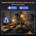 iGameConsole KINHANK Retro Handheld Console 5.5" IPS Linux-based retro gaming OS 64GB | iGameConsole 2026 Flagship | Supports GBA SNES PS1 PSP 1000+ Preloaded Games Plug and Play | Back to School Gift for Kids Adults Dad | WiFi Enabled