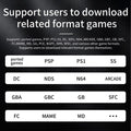 RGCubeXX Retro Handheld Console Linux-based retro gaming OS (muOS community firmware) 64GB | iGameConsole 2026 Premium | Supports GBA SNES PS1 PSP 11000+ Preloaded Games Plug and Play | Back to School Gift for Retro Gamers Adults Collectors | WiFi Enabled
