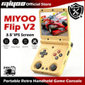 MiyooFlip Retro Handheld Console 2.8" IPS Linux-based retro gaming OS (OnionOS community firmware) 64GB | iGameConsole 2026 Premium | Supports GBA SNES PS1 1000+ Preloaded Games Plug and Play | Back to School Gift for Retro Gamers Adults Collectors