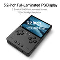 TrimUIBrick Retro Handheld Console 3.2" IPS Linux-based retro gaming OS (CrossMix community firmware) 64GB | iGameConsole 2026 Premium | Supports GBA SNES PS1 12000+ Preloaded Games Plug and Play | Back to School Gift for Kids Adults Dad