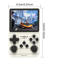 GameinjaANS13 Retro Handheld Console 3.5" IPS Linux-based retro gaming OS 64GB | iGameConsole 2026 Budget-Friendly | Supports GBA SNES PS1 1000+ Preloaded Games Plug and Play | Back to School Gift for Kids Adults Dad