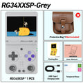 RG34XX Retro Handheld Console Linux-based retro gaming OS 64GB | iGameConsole 2026 Premium | Supports GBA SNES PS1 1000+ Preloaded Games Plug and Play | Back to School Gift for Kids Adults Dad | 64GB Extended Library Edition