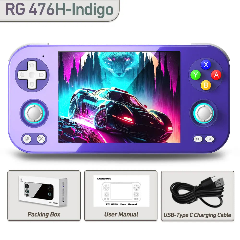 Anbernic Retro Handheld Console Linux-based retro gaming OS 64GB | iGameConsole 2026 Flagship | Supports GBA SNES PS1 1000+ Preloaded Games Plug and Play | Back to School Gift for Kids Adults Dad | WiFi Enabled