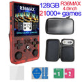 R36MAX Retro Handheld Console 3.5" IPS Linux-based retro gaming OS (ArkOS community firmware) 64GB+ | iGameConsole 2026 Mid-Range | Supports GBA SNES PS1 N64 PSP Preloaded Games Plug and Play | Back to School Gift for Retro Gamers Adults Collectors