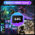 R36S Retro Handheld Console 3.5" IPS Linux-based retro gaming OS (ArkOS community firmware) 64GB | iGameConsole 2026 Budget-Friendly | Supports GBA SNES PS1 PSP GBC 18000+ Preloaded Games Plug and Play | Back to School Gift for Kids Adults Dad