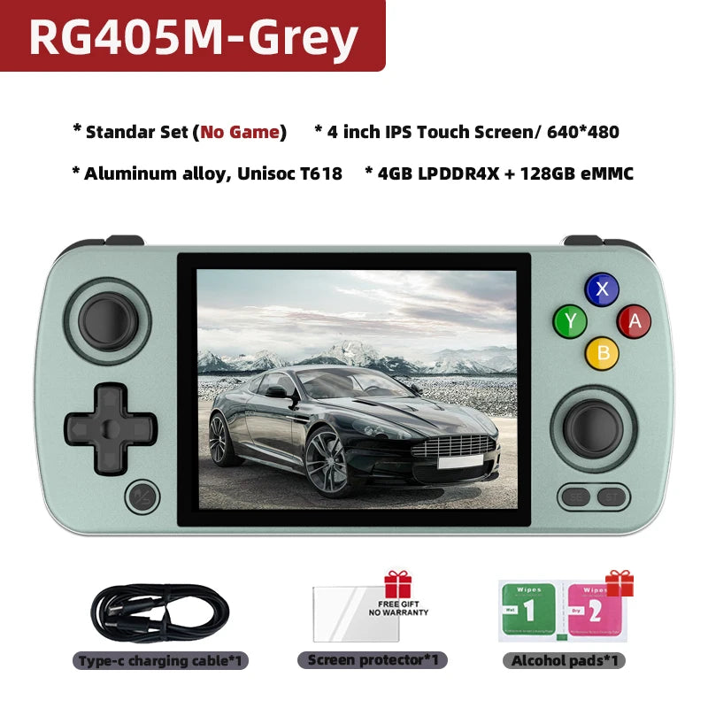 Anbernic Retro Handheld Console 4" IPS Linux-based retro gaming OS 64GB | iGameConsole 2026 Flagship | Supports GBA SNES PS1 2000+ Preloaded Games Plug and Play | Back to School Gift for Kids Adults Dad | WiFi Enabled