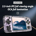RG35XX+ Retro Handheld Console 3.5" IPS Linux-based retro gaming OS (muOS community firmware) 64GB | iGameConsole 2026 Premium | Supports GBA SNES PS1 PSP NDS MAME 11000+ Preloaded Games Plug and Play | Back to School Gift for Kids Adults Dad