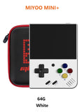 MiyooMini+ Retro Handheld Console 3.5" IPS Linux-based retro gaming OS (OnionOS community firmware) 64GB | iGameConsole 2026 Budget-Friendly | Supports GBA SNES PS1 1000+ Preloaded Games Plug and Play