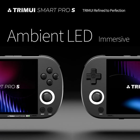 TrimUISmartPro Retro Handheld Console 4.96" IPS Linux-based retro gaming OS (CrossMix community firmware) 64GB | iGameConsole 2026 Premium | Supports GBA SNES PS1 N64 64000+ Preloaded Games Plug and Play