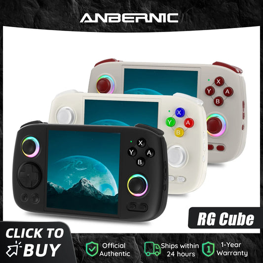 Anbernic Retro Handheld Console 3.95" IPS Linux-based retro gaming OS 64GB | iGameConsole 2026 Flagship | Supports GBA SNES PS1 1000+ Preloaded Games Plug and Play | Back to School Gift for Kids Adults Dad | Nostalgic Classic Gaming Childhood Memories